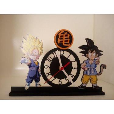 Imagem de Relogio Dragon Ball Em Mdf, Relogio De Mesa - Ecolaser