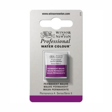 Imagem de Aquarela Pastilha Profissional Winsor Permanent Mauve 491 - Winsor & N