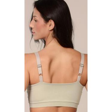 Imagem de Top Sutiã Feminino c/ Abertura Frontal Brush GG - B.on