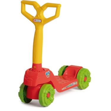 Imagem de Patinete Mini Scooty Menino com Guidão Reclinável Coordenação Motora Calesita Brinquedos