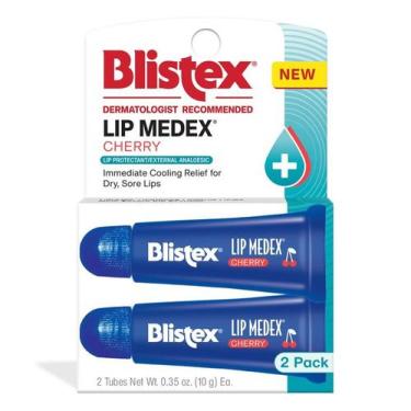 Imagem de Protetor Labial Blistex Lip Medex Cherry 2 Pack Lip Balm Lábios Boca S