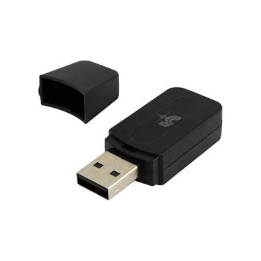 Imagem de Adaptador Usb Bluetooth Receptor De Música Com Cabo Auxiliar - 5+
