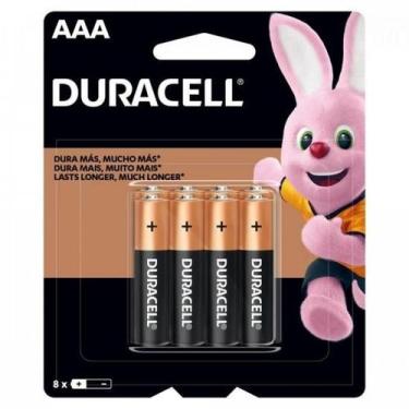 Imagem de Pilha Alcalina 1,5v AAA MN2400 (C/8 Pilhas) Duracell