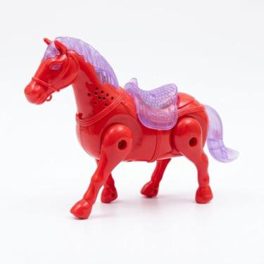 Imagem de Cavalo Brinquedo Anda Sozinho Cavalinho Luz Som Infantil Interativo Pi