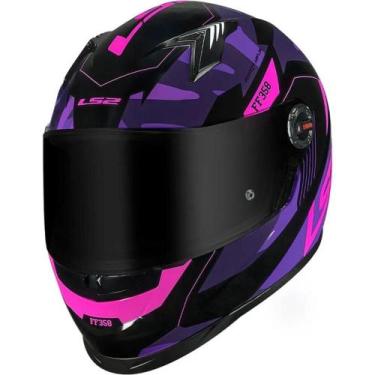 Imagem de Capacete LS2 FF358 Tank, 60, Roxo