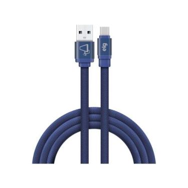 Imagem de Cabo de dados e carregamento usb para Tipo C 1m nylon ELG Canvas