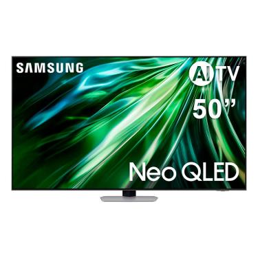 Imagem de Smart TV QLED Samsung 50” Gaming Neo QN50QN90D Ultra HD 4k USB HDMI AI Upscaling 4K
