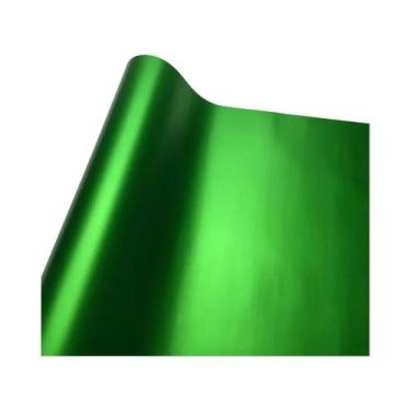 Imagem de Filme Vinílico Cromado Metálico Fosco Multicolorido Para Envelopamento