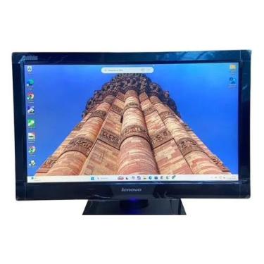 Imagem de Monitor Lenovo Com Tela De 19.5 60hz E Resolução Hd Novo Preta 127/220