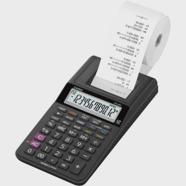 Imagem de Calculadora de impressao 12 dig. disp. Lcd preta c/fonte - casio