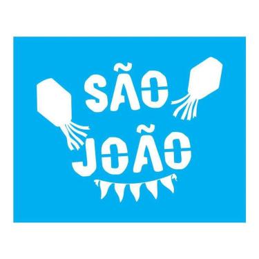 Imagem de Stencil Tamako São João - 20X25Cm - Ref B497