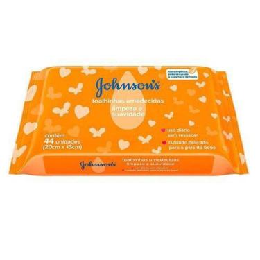 Imagem de Toalha Umedecida Johnson Baby Limpeza E Suavidade 44 Un
