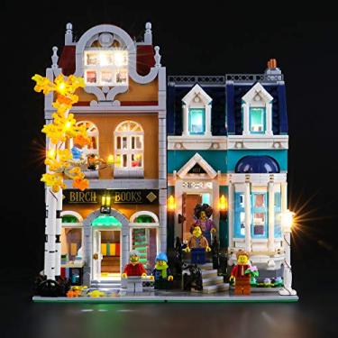 Imagem de BRIKSMAX Kit de iluminação LED para Creator Bookshop – Compatível com Lego 10270 modelo de blocos de construção - não inclui o conjunto Lego