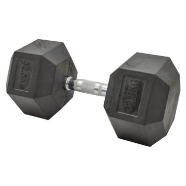 Imagem de Par de Halteres Dumbell Sextavado 32,5kg Ahead Sports AS2102