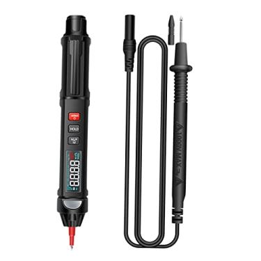Imagem de Tingpai A3008 6000 contagem c a multímetro multi-função corrente/tensão/ tância/resistência/diodo instrumento de teste medição de tensão sem contato/auto-off/on-off função de teste LCD tela colorida função d