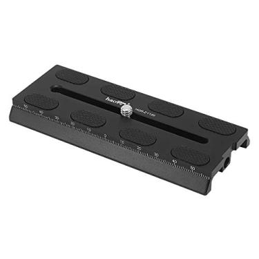 Imagem de Haoge Placa de liberação rápida para montagem de câmera HQR-ZY120 de 120 mm para ZHIYUN Zhiyun CRANE 2, CRANE 3 LAB, WEEBILL-S, WEEBILL LAB Estabilizador de cardan portátil