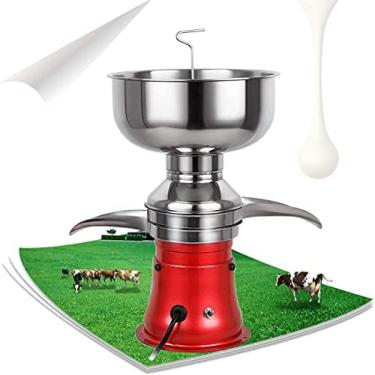 Imagem de Separador Centrífugo Elétrico De Leite, Máquina Profissional De Desnatação De Creme, Material De Qualidade Alimentar, Seguro E Saudável, Ajustável Para Leite De Ovelha, Leite De Cabra Ou Outros La