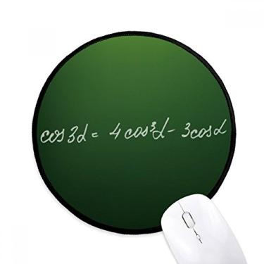 Imagem de DIYthinker Math Kowledge Cosine Formula Mouse Pad Desktop Office Tapete redondo para computador