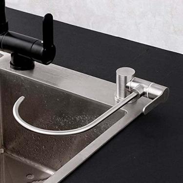 Imagem de Torneira de água potável para cozinha de aço inoxidável Torneira purificadora de água dobrável Torneira giratória de 360 graus com filtro de água de osmose reversa, A2