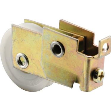 Imagem de Prime-Line Products N 7068 Conjunto de rolo de porta espelhada, 3,8 cm, nylon