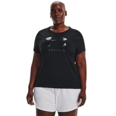 Imagem de Camiseta De Treino Plus Size Feminina Under Armour Live Sportstyle