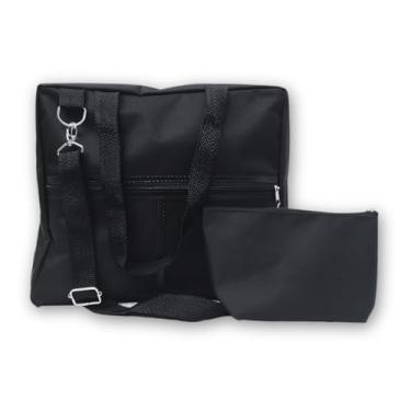 Imagem de Bolsa Maleta Para 120 Esmaltes Frasqueira preta Manicure