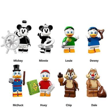 Imagem de Disney Minifiguras Mickey e Minnie Building Blocks Kids To