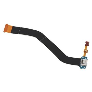 Imagem de SM SunniMix para Samsung Galaxy Tab 4 T530 USB Porta de carregamento Cabo plano flexível Carregador Dock Socket Ribbon Tablet Componente Parte