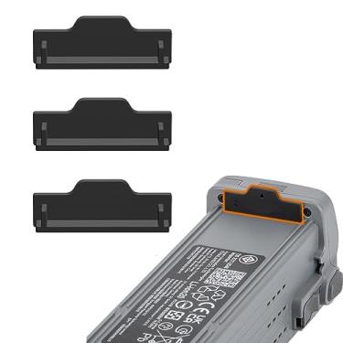 Imagem de Tampas à prova de poeira para bateria RC para DJI Air 3 Drone protetor de bateria capa de porta de carregamento silicone capa contra poeira plugue anti-curto-circuito acessórios de proteção da bateria