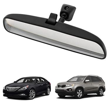 Imagem de BestParts Espelho retrovisor interno tipo substituição dia/noite para Hyundai Sonata Accent Tucson Elantra Veloster Kia Optima Sorento Sportage Forte 851013X100