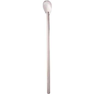Imagem de Kit 25 Colheres Bailarinas em Aço Inox 30cm para Bares Restaurantes Casas de Festas Drinks Lyor