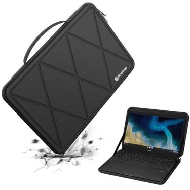 Imagem de Capa protetora rígida de EVA Smatree compatível com capa à prova d'água para laptop ASUS Chromebook Flip CM5 (CM5500) de 15,6 polegadas (X8278)