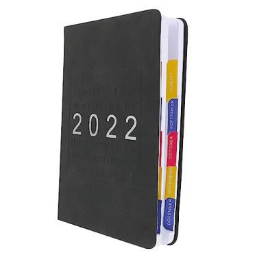 Imagem de LALAFINA 1 Unidade Livro Agenda 2022 Caderno De 12 Meses Livro Diário Planejador De Negócios Bloco De Anotações Encontro Mini Cadernos Bolso Papel Livro De Calendário Trabalhos
