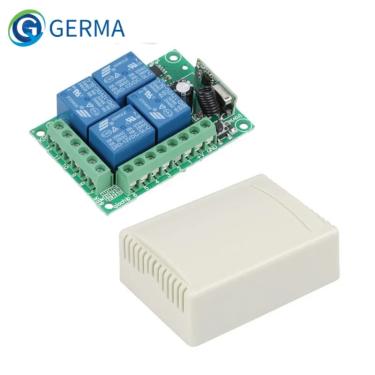 Imagem de GERMA-interruptor de controle remoto sem fio universal  RF Relé Receptor Módulo para Smart Home