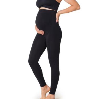 Imagem de Calça Legging Gestante Maternidade Sustentação Gravida Conforto Trifil