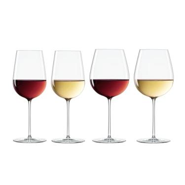 Imagem de Lenox Copos de vinho da Signature Series Warm & Cool Region, 1,76, transparente