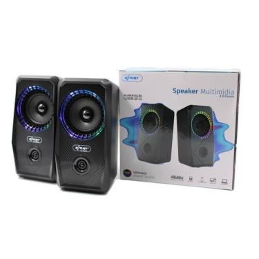 Imagem de Caixa de som multimídia 2.0 canais knup kp-ro806
