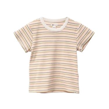 Imagem de Billabong Camiseta Feelin It - Camisetas femininas de manga curta e gola redonda, Cristal de sal, P