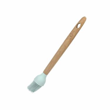 Imagem de Pincel Em Madeira Com Silicone 25,5cm Water Blue Oxford