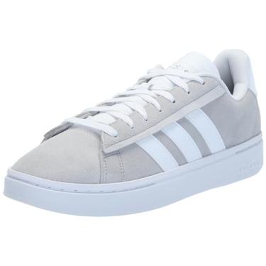 Imagem de adidas Tênis de corrida feminino Supernova, cinza/branco/prata metálico, 35, Cinza/branco/prata metálica, 6