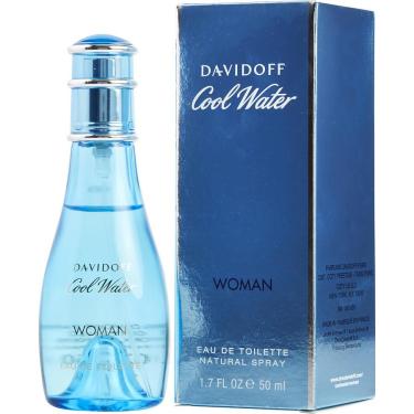 Imagem de Perfume Feminino Cool Water Davidoff Eau De Toilette Spray 50 Ml