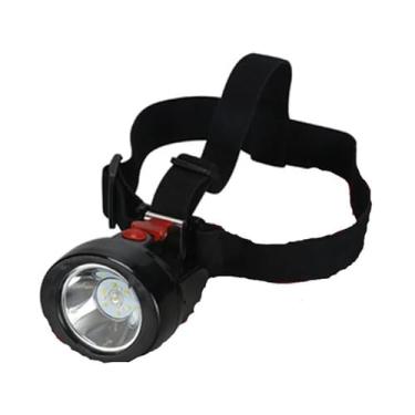 Imagem de HYZHANHONG LED lâmpada de mineração lâmpada de mineração cap farol subterrâneo à prova d'água à prova de explosão hard cap farol adequado para atividades ao ar livre