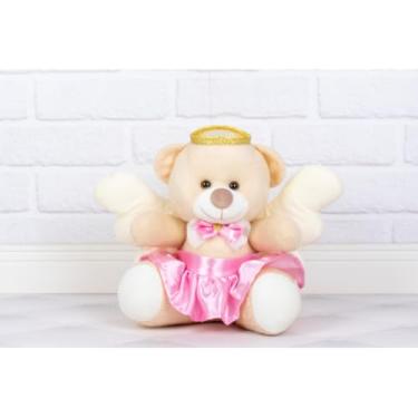Imagem de PELUCIA URSO ANJO TEDDE 22 CM PARA PRESENTE (ROSA)