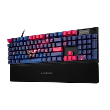 Imagem de SteelSeries Teclas — Edição Limitada de Colaboração Artista — Teclas Estilo Pudim Double Shot — Termoplástico PBT Durável — Compatível com uma ampla gama de teclados mecânicos — Arte especial