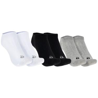Imagem de Kit 6 Pares de Meias Cano Curto No Show Soft Tamanho 39-44 ASICS Adulto