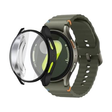Imagem de Case TPU360 Capa Protetora LTimports compativel com Galaxy Watch 7 44mm Sm-L310 Bt e Sm-L315 Lte (LT-Preto)