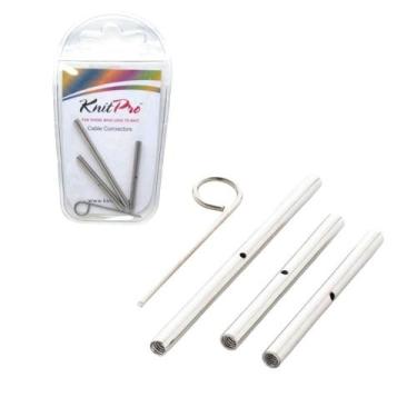 Imagem de Conectores Para Prolongamento De Cabos Knitpro C/3