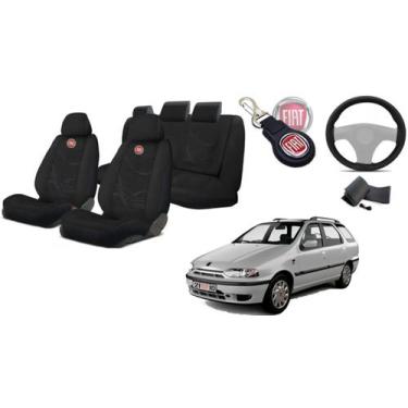 Imagem de Kit Premium Distinto para Banco Weekend 1997-2005: Capas, Volante, Cha