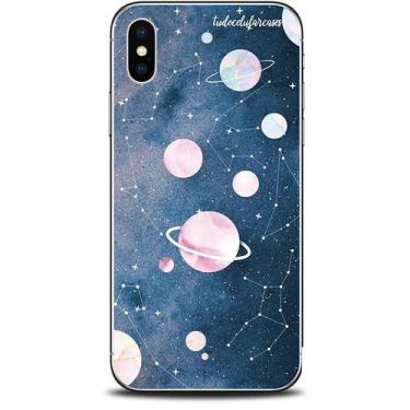 Imagem de Capa Case Capinha Personalizada Planetas Poeira Estrelar Samsung A20/A
