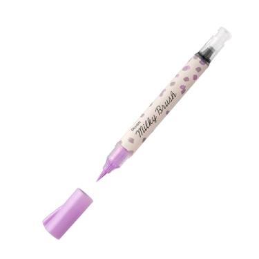 Imagem de Pentel Caneta Pincel Milky Brush Pastel Violeta XGFH-PVX